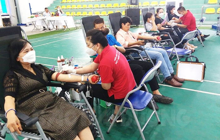 Kim Thành phối hợp tổ chức đợt hiến máu đầu tiên trong năm 2022